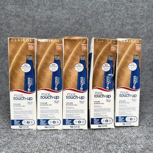 Clairol Root Touch Up Color Blending Gel Semi Permanent Light Brown Lot of 5‎